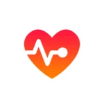 heart rate measurement app android application logo